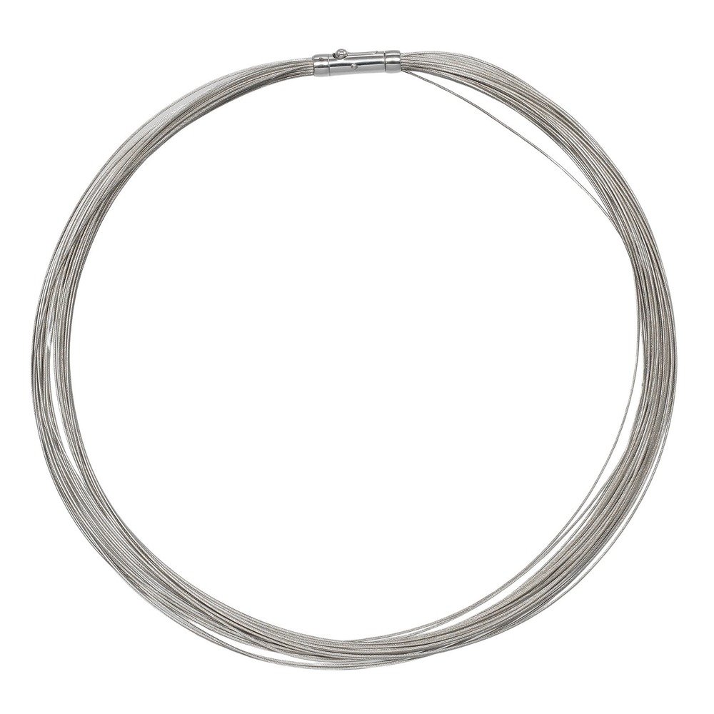 Tiffany wire necklace silver